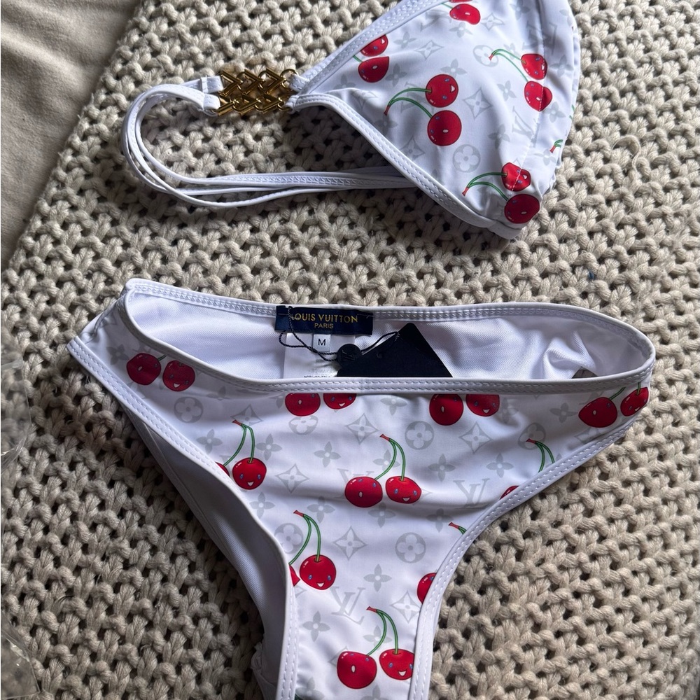 Louis Vuitton Cherry Print Bikini